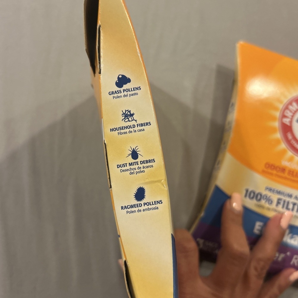 2 Pks Arm & Hammer Eureka/Hoover L R30 Odor Eliminating Vacuum Bags (3 per)‎ - Picture 6 of 7